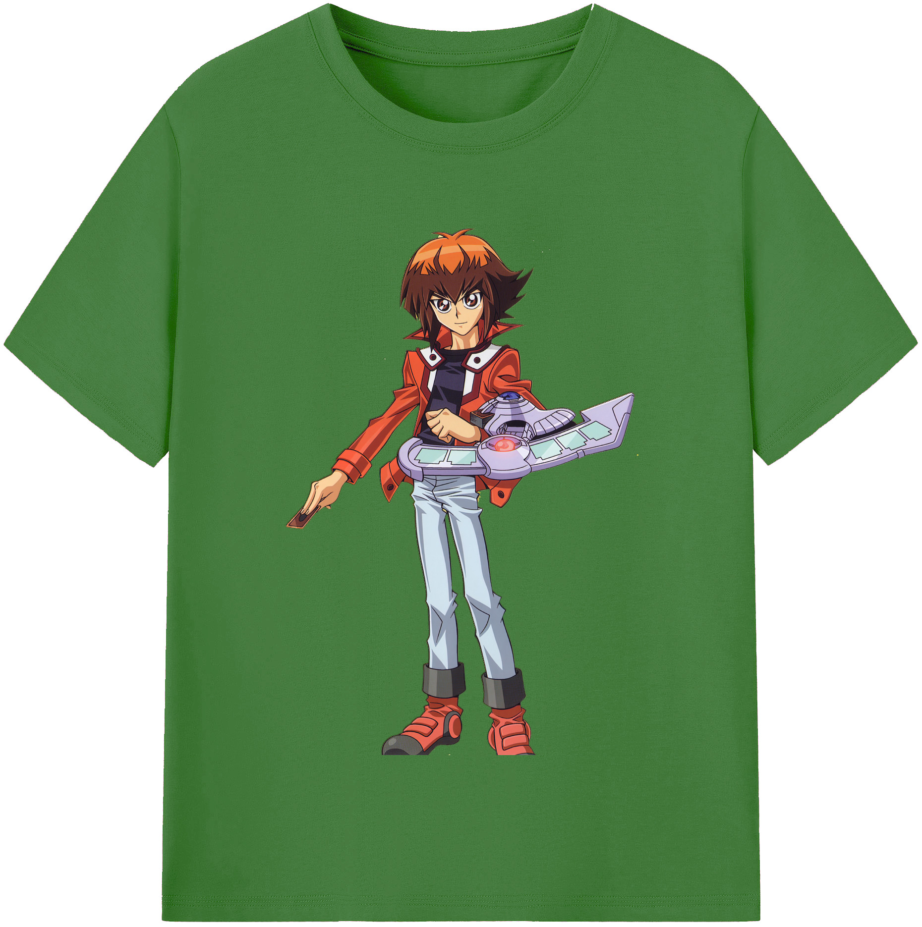 （画像用） 遊☆戯☆王 Yu-Gi-Oh! レディースカジュアルプリントTシャツ（綿100％）